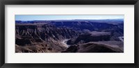 Framed Fish River Canyon, Namibia
