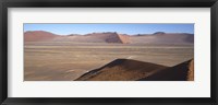 Framed Sand dunes, Namib Desert, Namibia