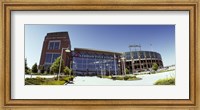 Framed Facade of a stadium, Lambeau Field, Green Bay, Wisconsin, USA