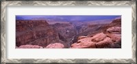Framed Toroweap Overlook with River, North Rim, Grand Canyon National Park, Arizona, USA
