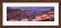 Framed Toroweap Overlook with River, North Rim, Grand Canyon National Park, Arizona, USA