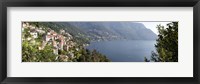 Framed View of Lake Como