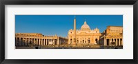 Framed St. Peter's Basilica, Rome