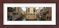 Framed Buildings along a canal, Grand Canal, Venice, Veneto, Italy