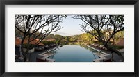 Framed Infinity pool in a hotel, Four Seasons Resort, Chiang Mai, Chiang Mai Province, Thailand