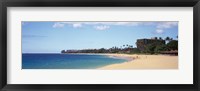 Framed Condominium on the beach, Maui, Hawaii, USA