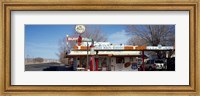 Framed Restaurant on the roadside, Route 66, Arizona, USA