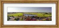 Framed Pond in a golf course, The Cascades Golf & Country Club, Soma Bay, Hurghada, Egypt