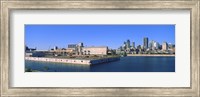 Framed City at the waterfront, Montreal, Quebec, Canada 2009