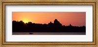 Framed City at sunset, Chateau Frontenac Hotel, Quebec City, Quebec, Canada