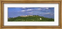 Framed Town on a hill, Montepulciano, Val di Chiana, Siena Province, Tuscany, Italy