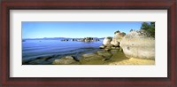 Framed Boulders at the Coast, Lake Tahoe, California