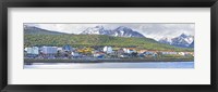Framed Town at waterfront, Ushuaia, Tierra Del Fuego, Argentina