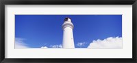 Framed Low angle view of a lighthouse, Cape Otway Lighthouse, Great Ocean Road, Victoria, Australia