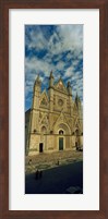Framed Facade of a cathedral, Duomo Di Orvieto, Orvieto, Umbria, Italy
