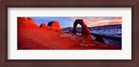 Framed Delicate Arch, Arches National Park, Utah