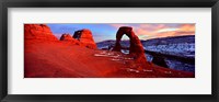 Framed Delicate Arch, Arches National Park, Utah
