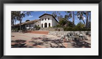 Framed Facade of a church, Mission San Luis Obispo, San Luis Obispo, San Luis Obispo County, California, USA