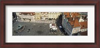 Framed High angle view of buildings in a city, Prague Old Town Square, Prague, Czech Republic