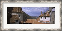 Framed Courtyard of a castle, Bran Castle, Brasov, Transylvania, Mures County, Romania