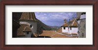 Framed Courtyard of a castle, Bran Castle, Brasov, Transylvania, Mures County, Romania