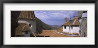 Framed Courtyard of a castle, Bran Castle, Brasov, Transylvania, Mures County, Romania