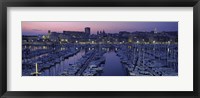Framed Marseille, Bouches-Du-Rhone, Provence-Alpes-Cote d'Azur, France