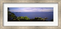 Framed Island in an ocean, Papagayo Peninsula, Costa Rica