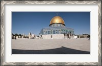 Framed Town square, Dome Of the Rock, Temple Mount, Jerusalem, Israel