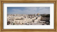 Framed Wailing Wall, Jerusalem, Israel