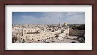 Framed Wailing Wall, Jerusalem, Israel