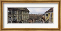Framed Buildings in a city, Town Center, Big Square, Sibiu, Transylvania, Romania