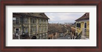 Framed Buildings in a city, Town Center, Big Square, Sibiu, Transylvania, Romania