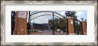Framed Stadium of a university, Michigan Stadium, University of Michigan, Ann Arbor, Michigan, USA