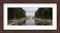 Framed Canal at Grand Cascade at Peterhof Grand Palace, St. Petersburg, Russia