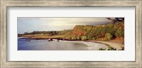 Framed Coastline, Hamoa Beach, Hana, Maui, Hawaii, USA