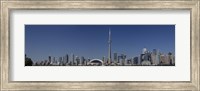 Framed Skylines in a city, CN Tower, Toronto, Ontario, Canada
