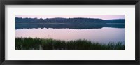 Framed Herrington Manor Lake, Garrett County, Maryland, USA