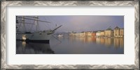 Framed Af Chapman schooner at a harbor, Skeppsholmen, Stockholm, Sweden