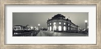 Framed Bode-Museum on the Museum Island at the Spree River, Berlin, Germany