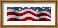 Framed Close-up of an American flag