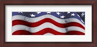 Framed Close-up of an American flag