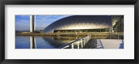 Framed Close Up of the Glasgow Science Centre in River Clyde, Glasgow, Scotland