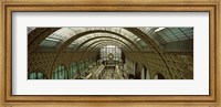 Framed Interiors of a museum, Musee d'Orsay, Paris, Ile-de-France, France