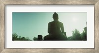 Framed Back of a statue of Buddha, Sukhothai Historical Park, Sukhothai, Thailand
