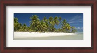 Framed Tapuaetai Motu, Aitutaki, Cook Islands
