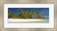 Framed Tapuaetai Motu, Aitutaki, Cook Islands