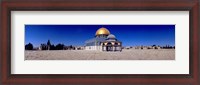 Framed Dome of The Rock, Temple Mount, Jerusalem, Israel