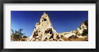 Framed View of caves, Cappadocia, Central Anatolia Region, Turkey