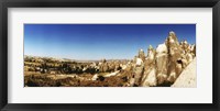 Framed Cappadocia landscape, Central Anatolia Region, Turkey